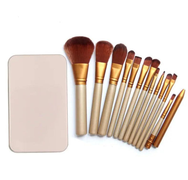 Makeup Brush Set Of 12 Makeup Tools - Zera
