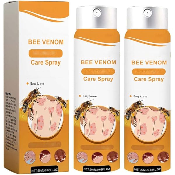 Bee Venom Spray for Psoriasis,Soothing And Moisturizing