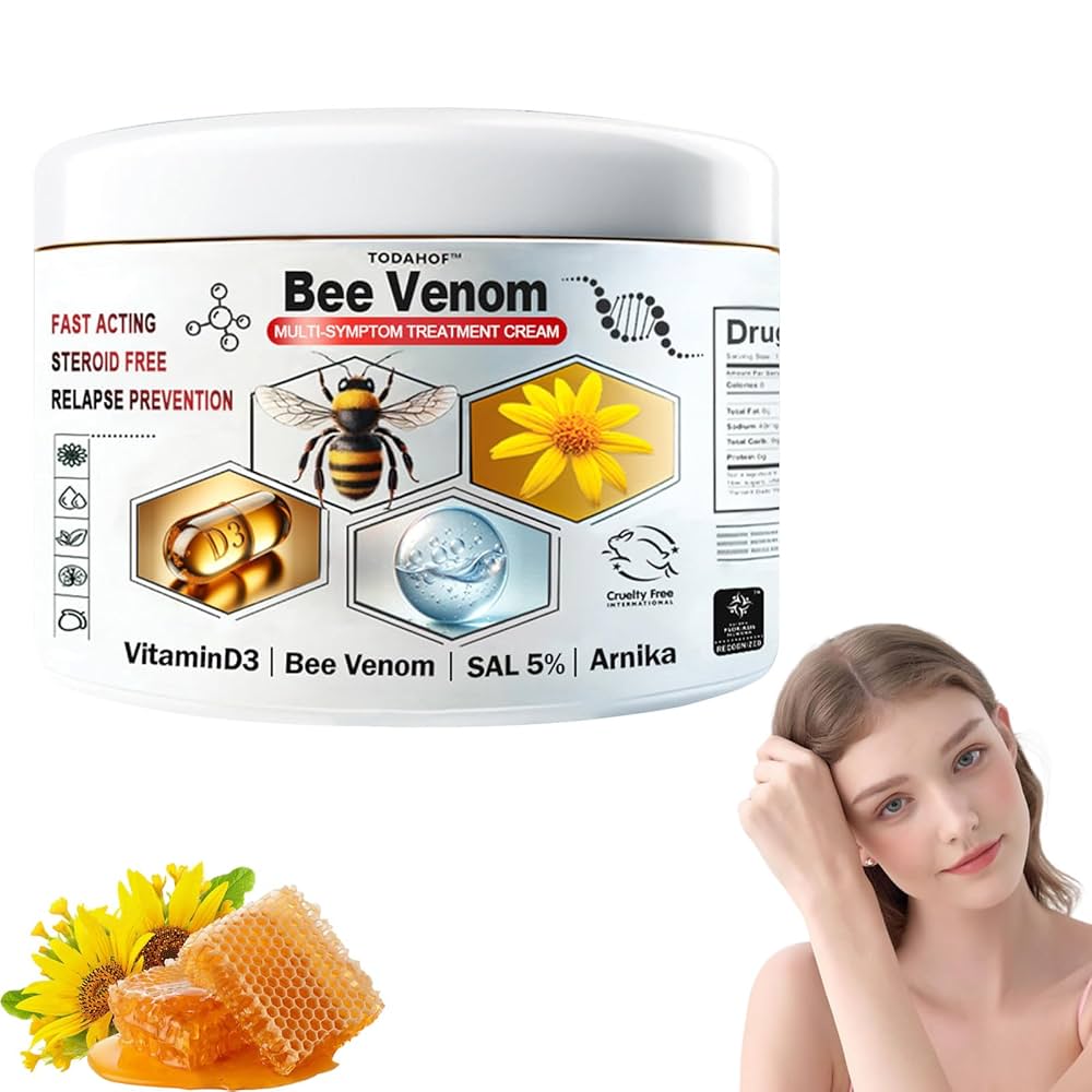 Bee venom multi-symptom treatment cream