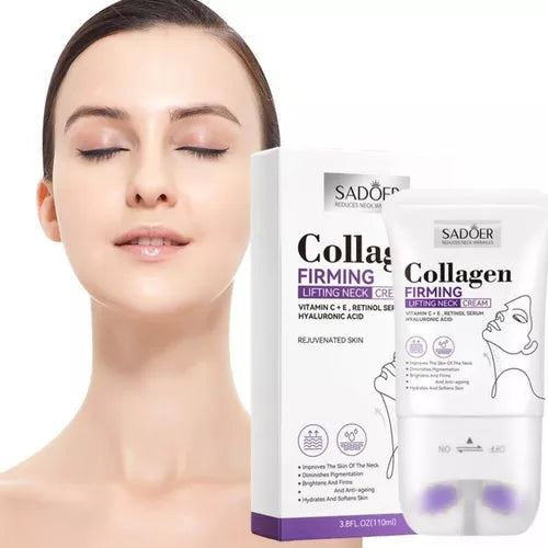 Sadoer Neck Collagen Cream - Collagen Firming Lifting Neck Cream, Sadoer Face