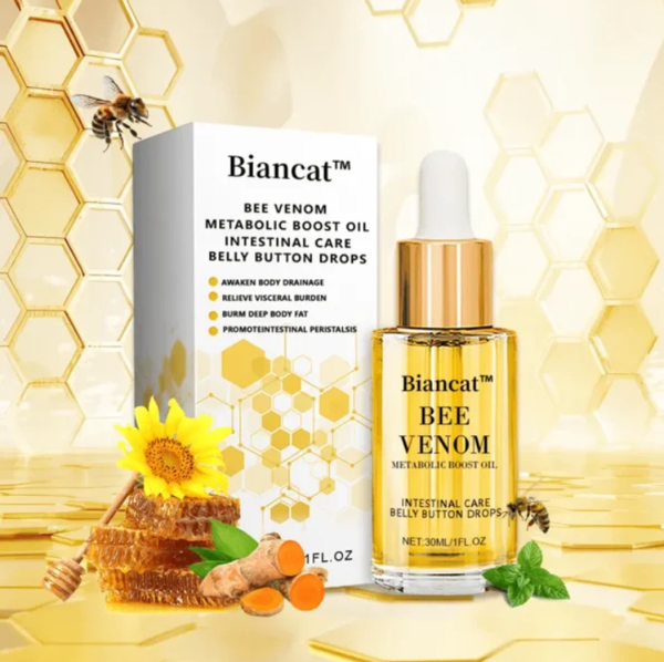 Biancat

™™

BEE VENOM METABOLIC BOOST OIL INTESTINAL CARE BELLY BUTTON DROPS
