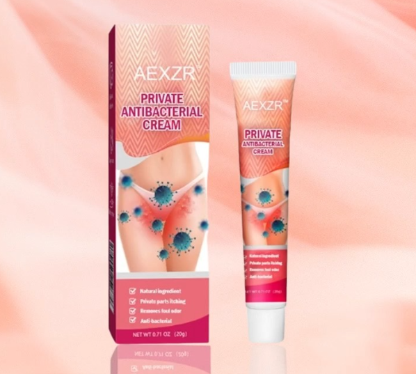 Private antibacterial cream