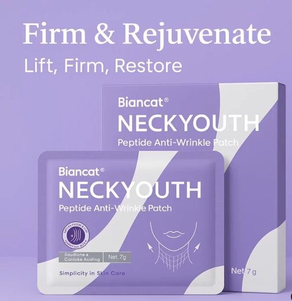 Neck patches for wrinkles