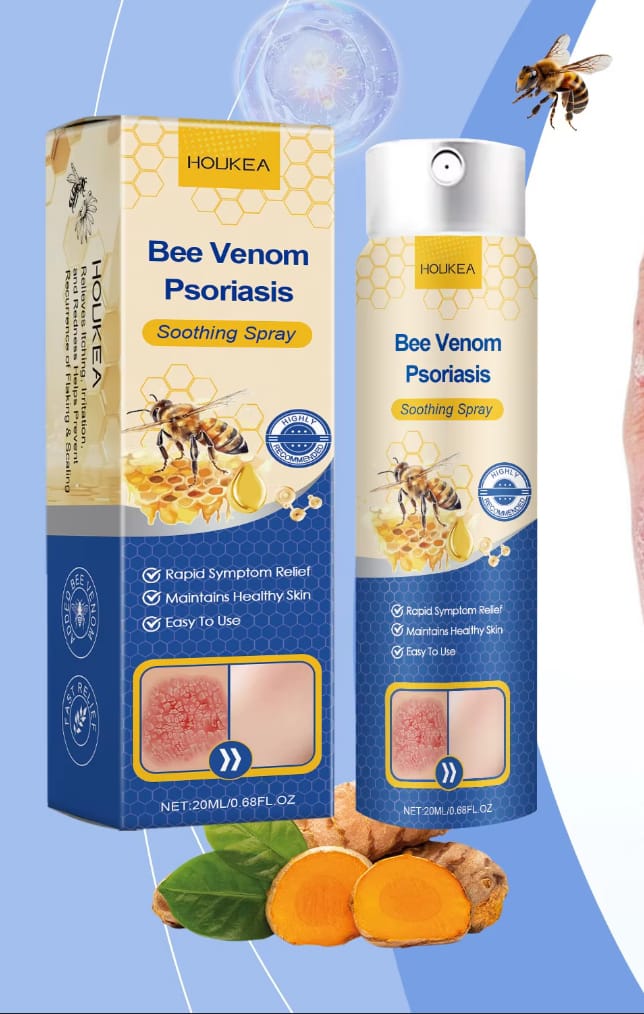 Bee venom psoriasis