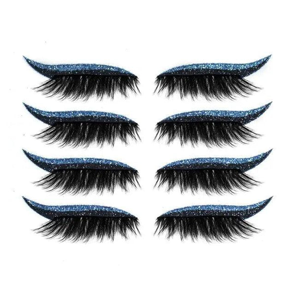Eyeliner Eyelashes Sticker - Zera