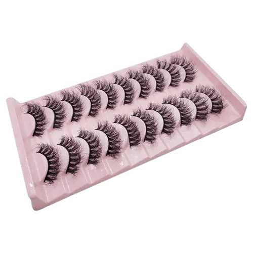 Russian Strip Lashes Fluffy Mink Zera