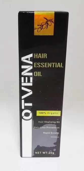 OTVENA Hair Essential Oil 100% Organic Hair Loss Prevention 20 grams NEW IN BOX